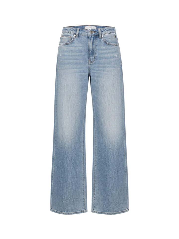 Blauwe wijde jeansbroek Fabi Circle Of Trust