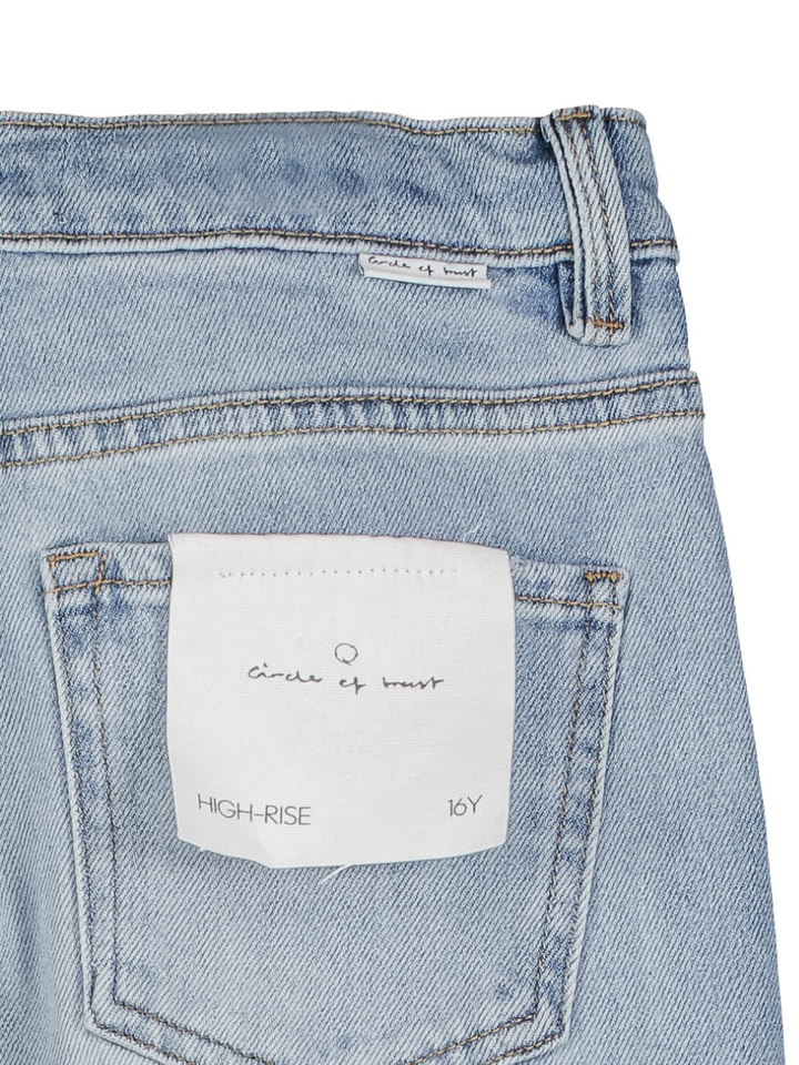 Blauwe wijde jeansbroek Fabi Circle Of Trust