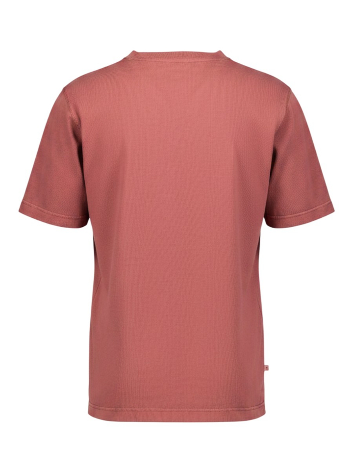 Bordeaux katoenen T-shirt Mos Mosh