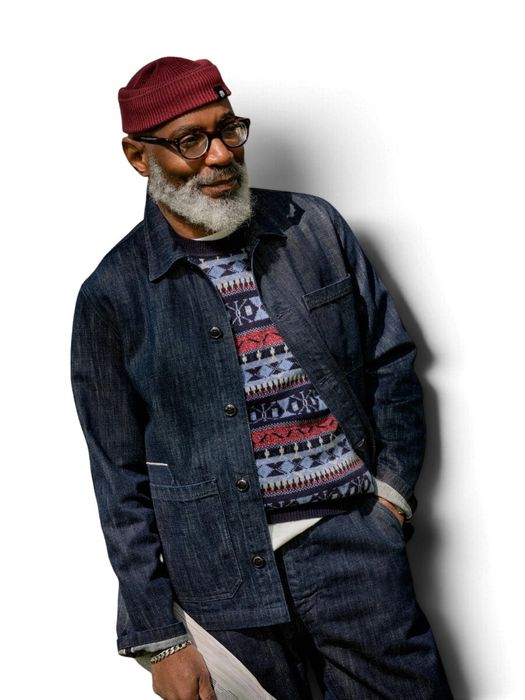 Blauwe jeansvest Mos Mosh