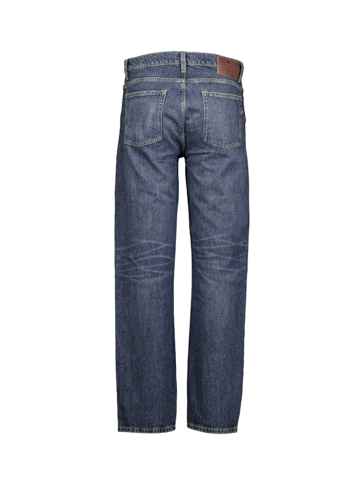 Blauwe vintage tapared jeans Mos Mosh