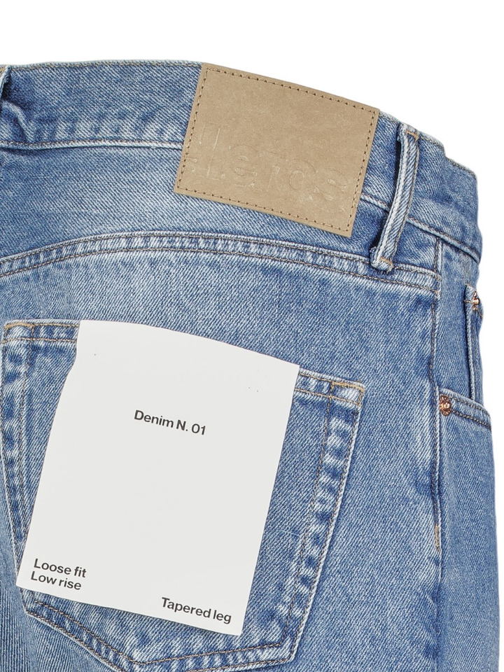 Blauwe relaxed & loose jeans Percy Bellerose
