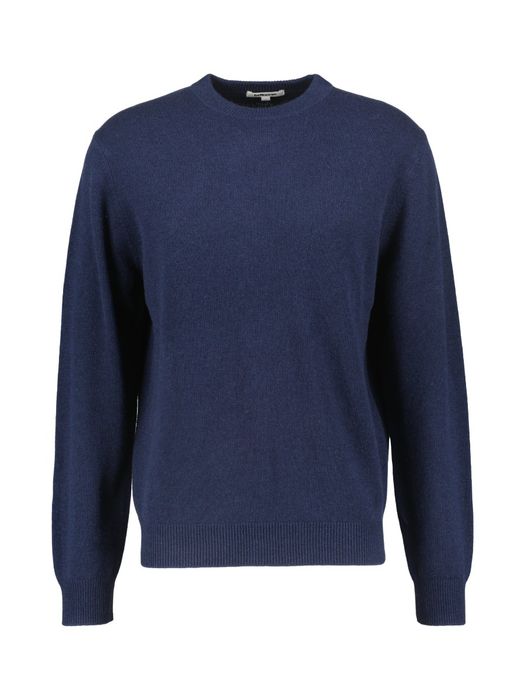 Donkerblauwe pull met ronde hals Gak Bellerose