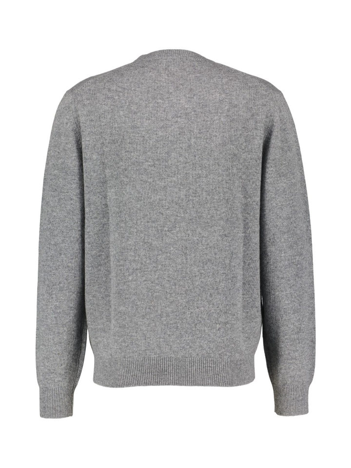 Donkergrijze pull met ronde hals Gak Bellerose