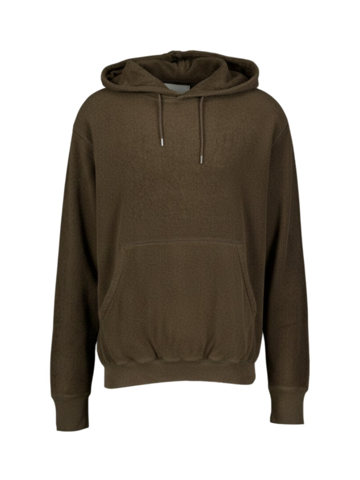 Groene sweater met kap Mattis Bellerose 