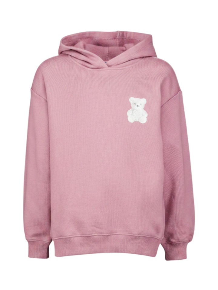 Roze trui met kap en print Liu Jo 