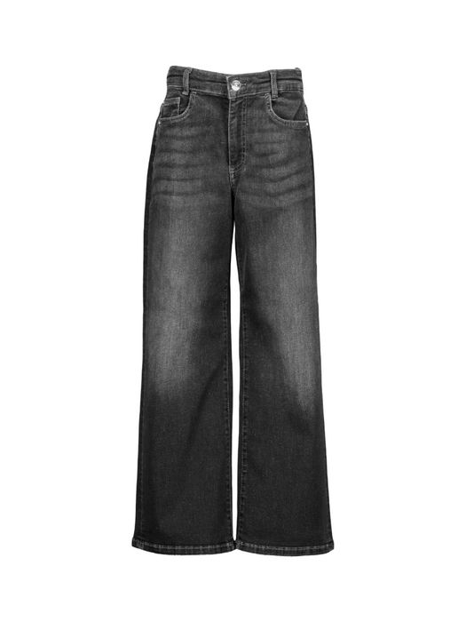 Donkergrijze straight fit jeans Liu Jo