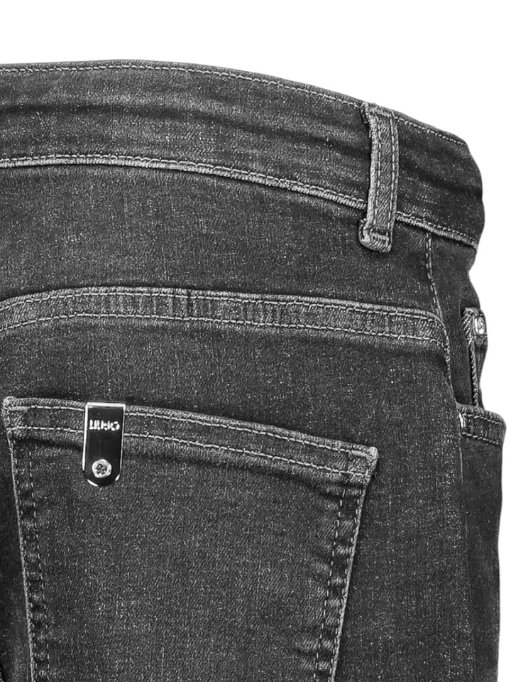 Donkergrijze straight fit jeans Liu Jo 