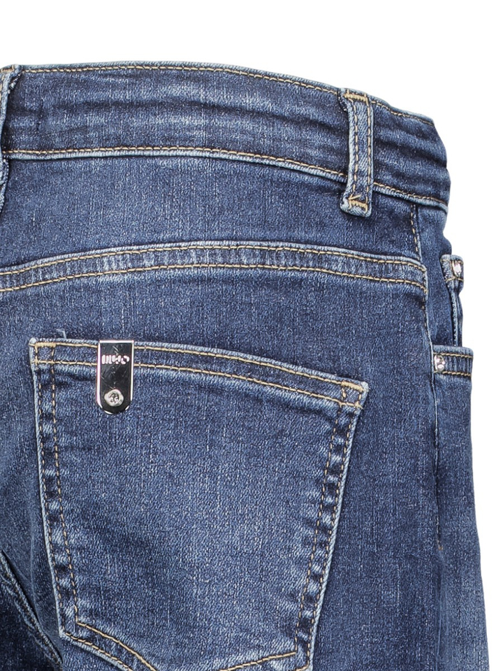 Blauwe straight fit jeans Liu Jo