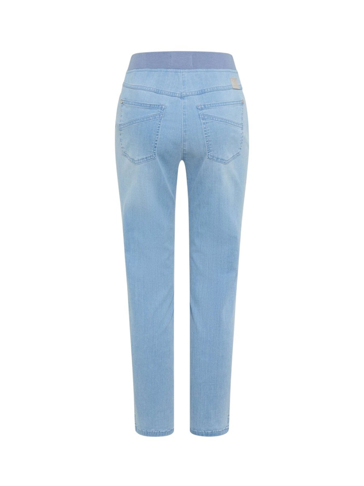 Lichtblauwe slim fit jeans Pamina Raphaela