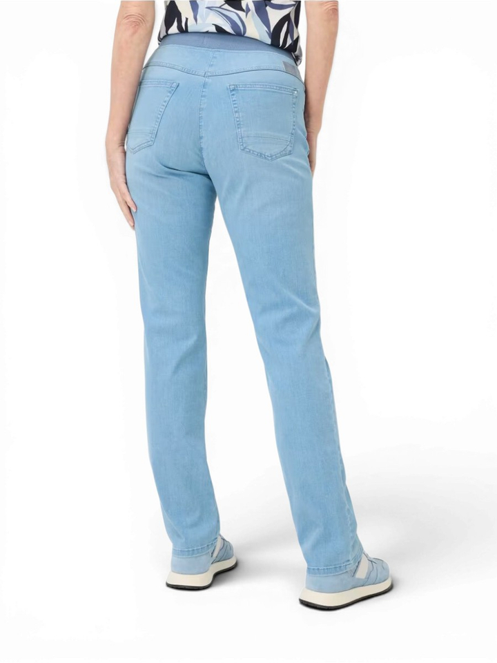 Lichtblauwe slim fit jeans Pamina Raphaela
