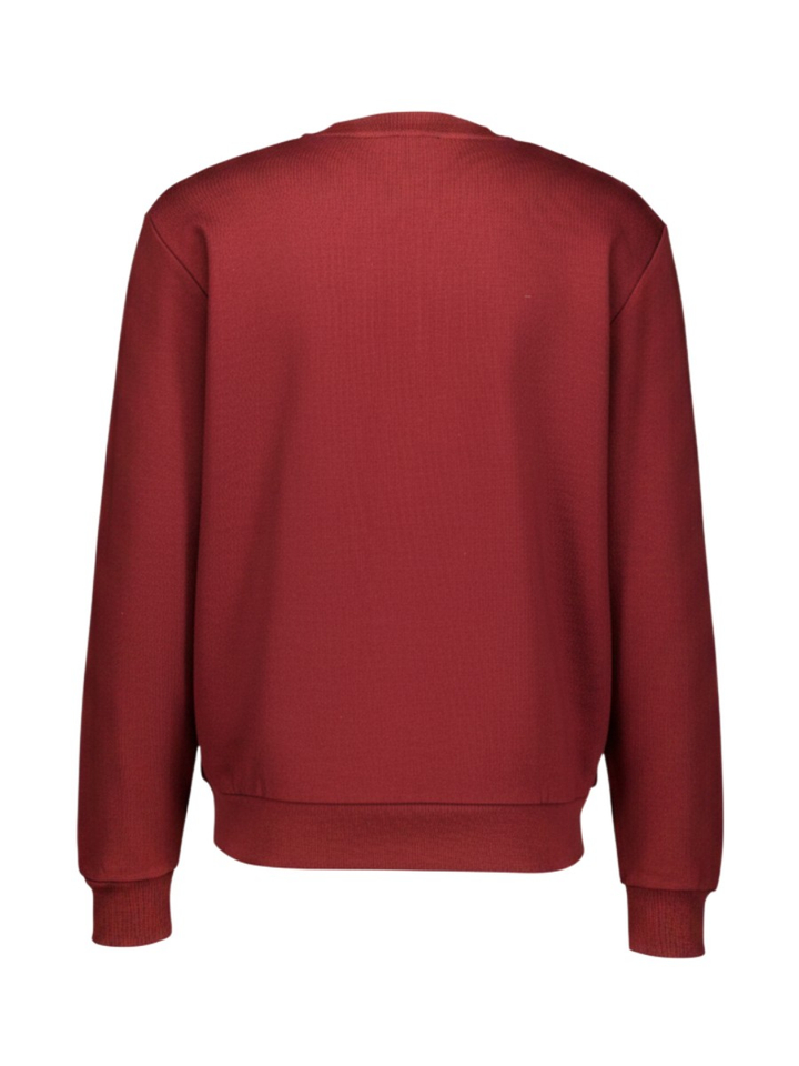 Bordeaux sweater met Logo A.P.C.