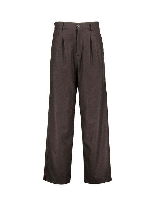 Bruine lange broek met plooien A.P.C.