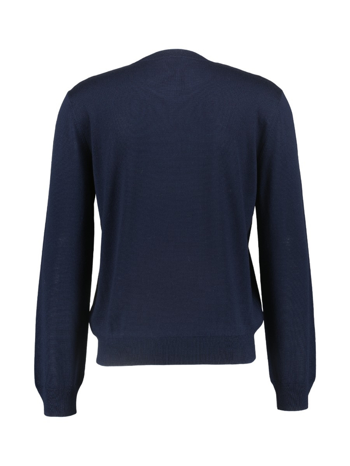 Donkerblauwe gebreide trui A.P.C 