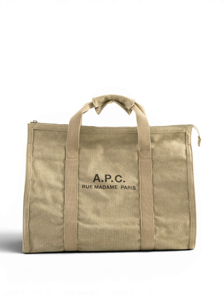 Kaki shopper A.P.C.