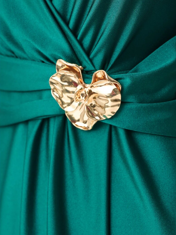 Groene feestelijke maxi-jurk Joseph Ribkoff