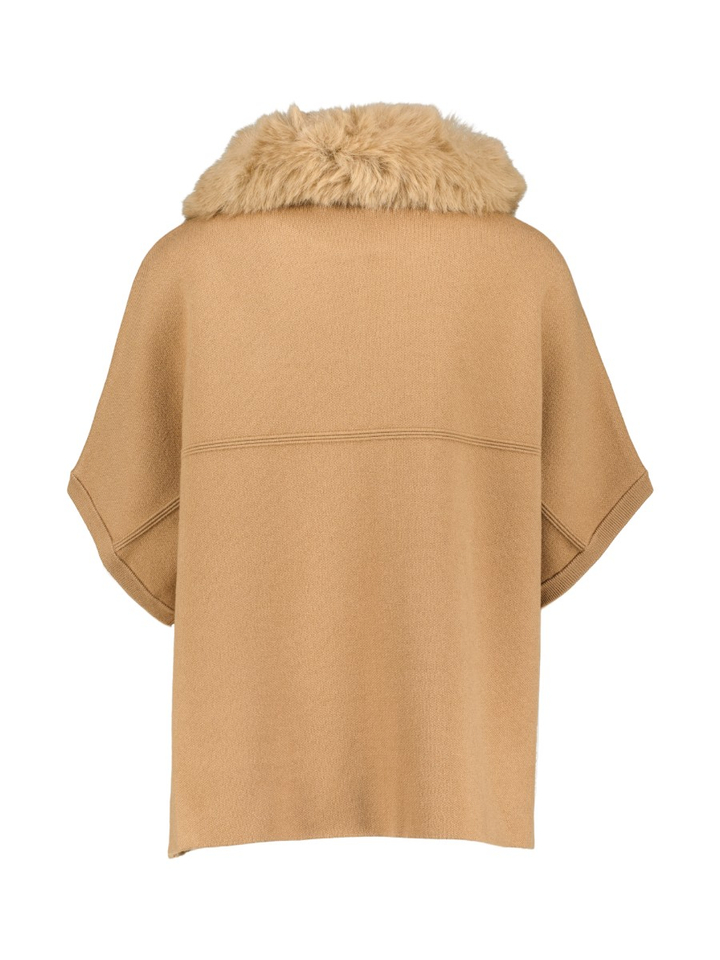 Caamel korte cape Joseph Ribkoff