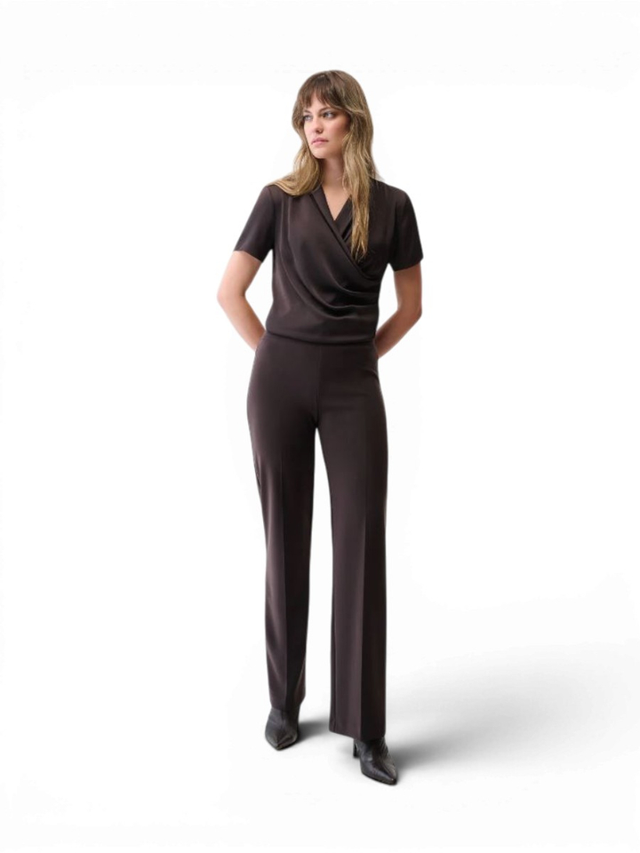 Bruine lange broek Joseph Ribkoff
