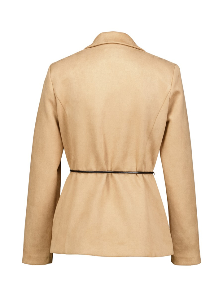 Beige blazer in velours Joseph Ribkoff