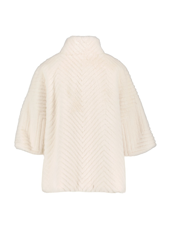 Witte jas in imitatiebond Joseph Ribkoff 