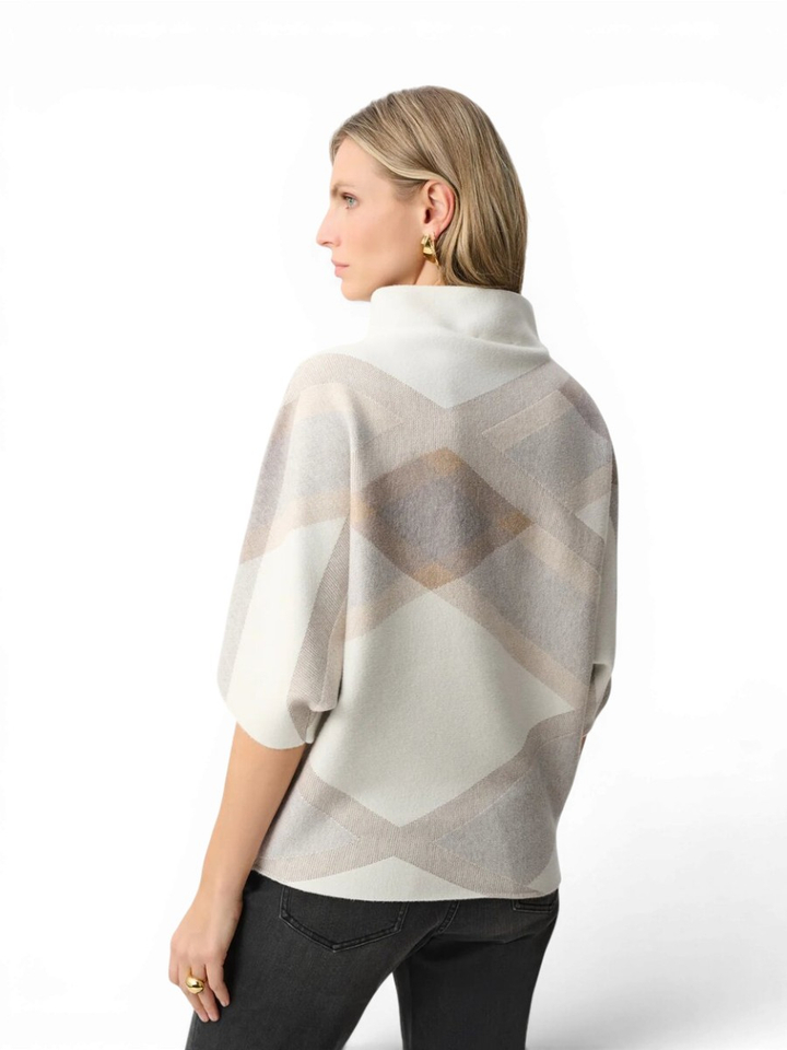 Beige pull met motief Joseph Ribkoff 
