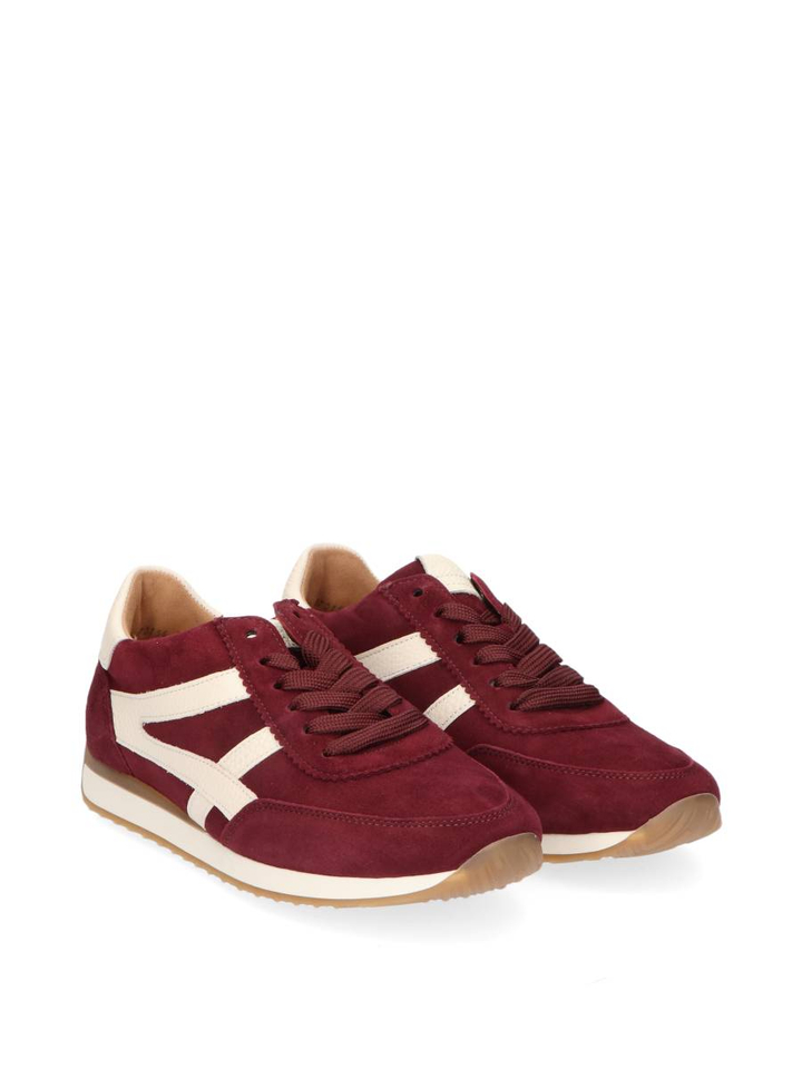 Bordeaux lage sneakers Gabor