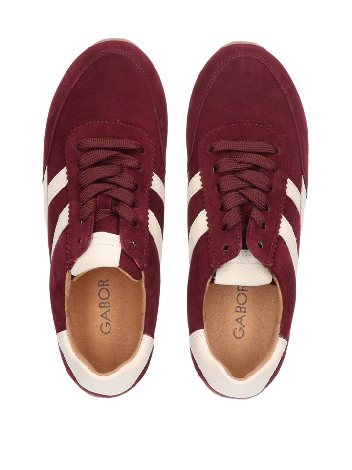 Bordeaux lage sneakers Gabor