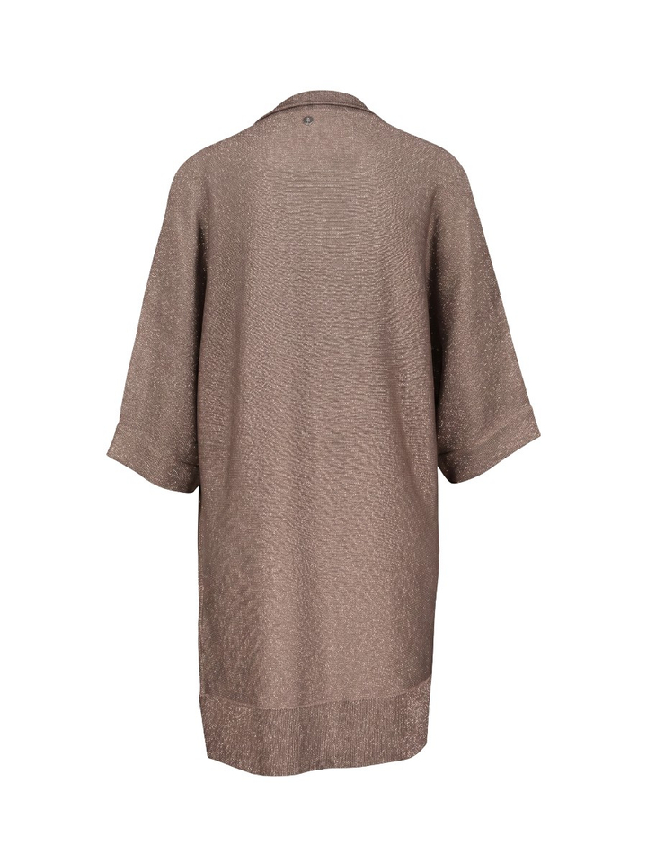Taupekleurige cardigan met strass detail Joseph Ribkoff 