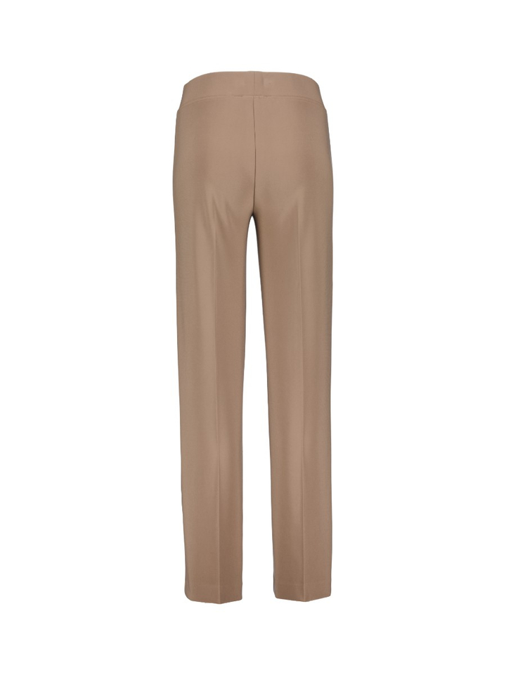 Taupe kleurige broek met elastiek Joseph Ribkoff 