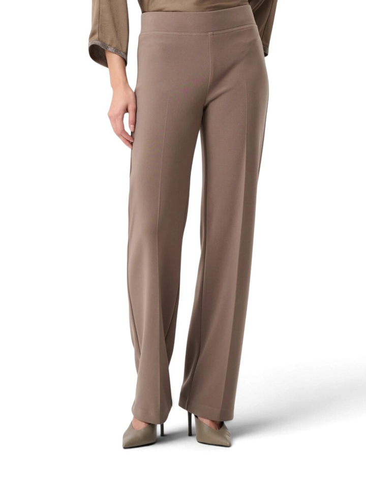 Taupe kleurige broek met elastiek Joseph Ribkoff