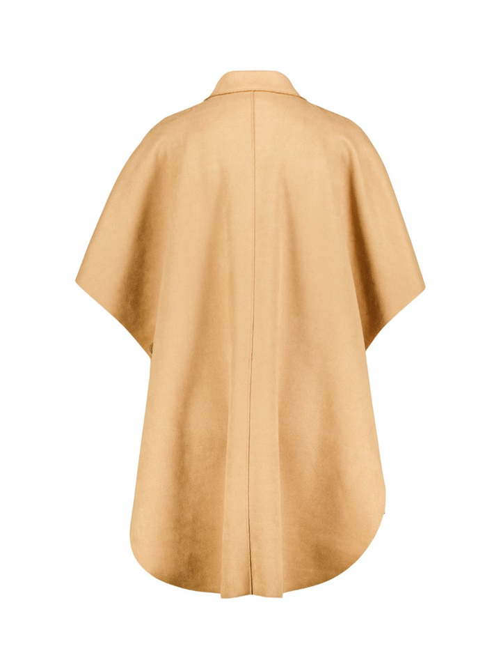 Camel kleurige jas in suede Joseph Ribkoff 