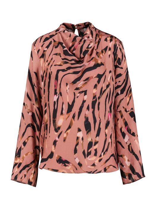 Roze bloes met print Joseph Ribkoff