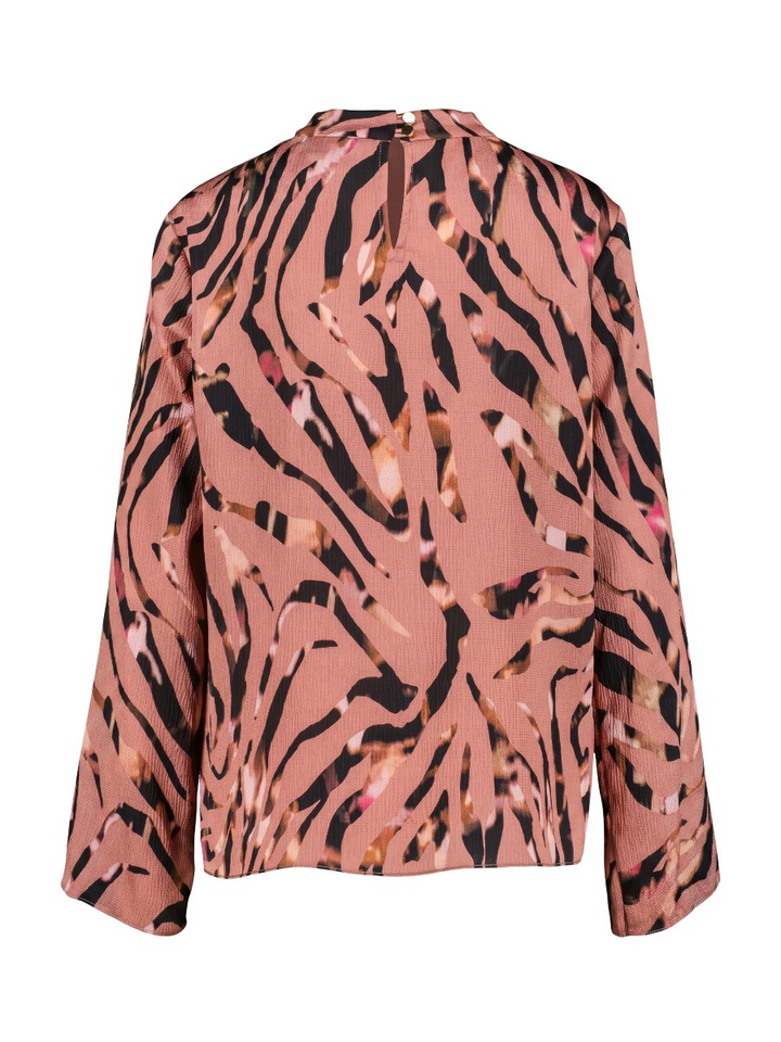 Roze bloes met print Joseph Ribkoff 