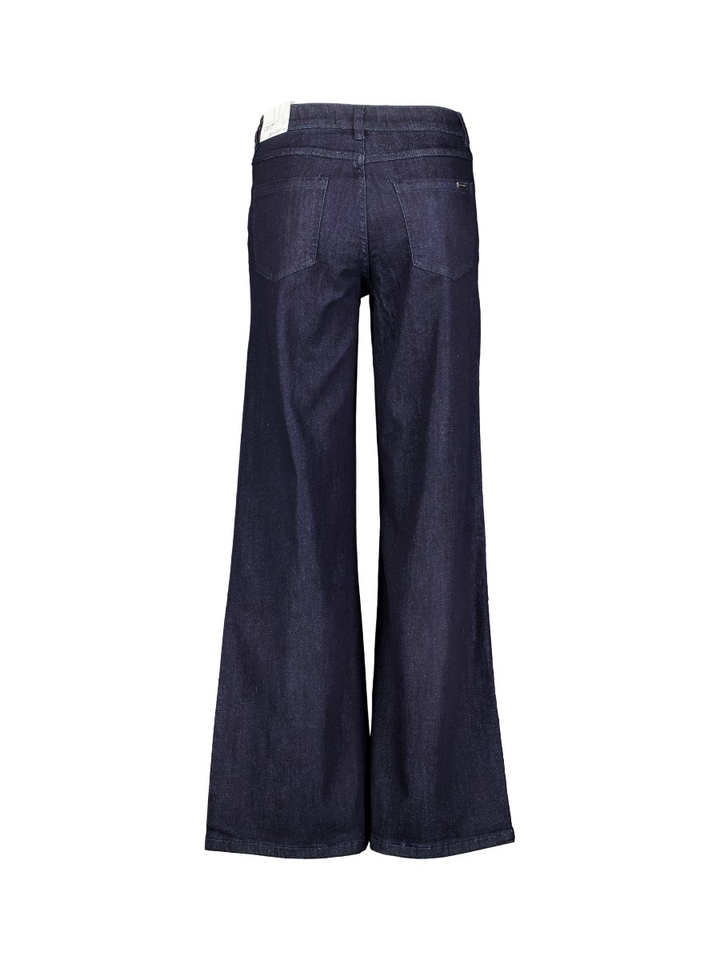 Donkerblauwe straight dit jeans Joseph Ribkoff