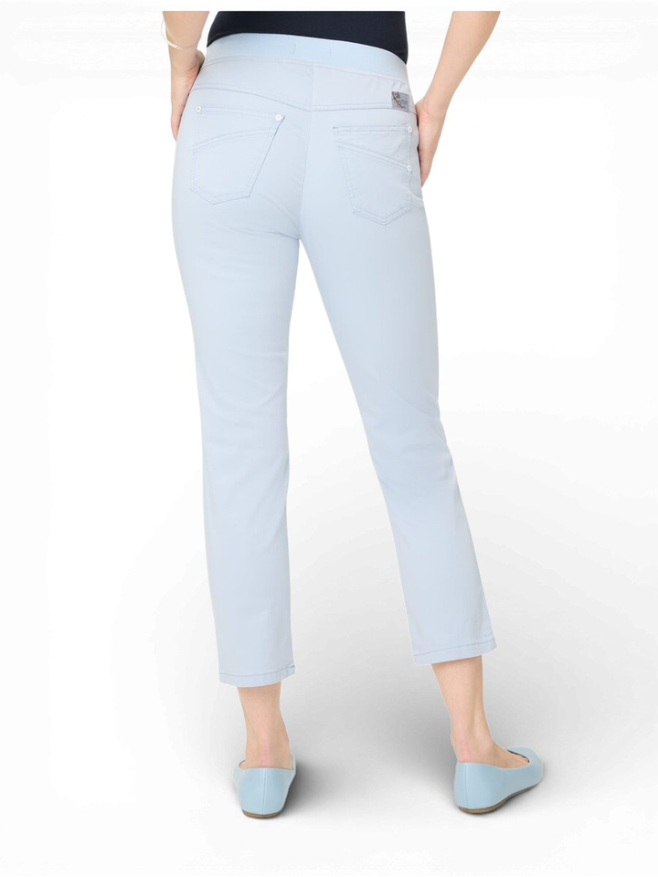 Blauwe slim fit broek Panima Raphaela By Brax 