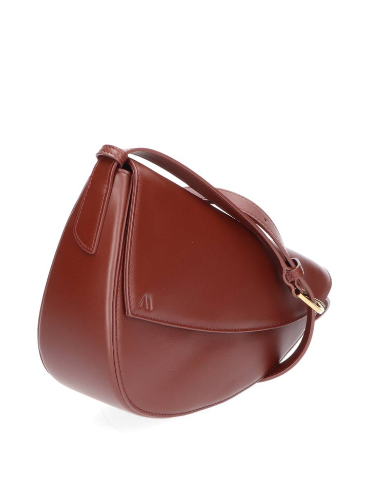 Bruine leren crossbody Rebel Kaai