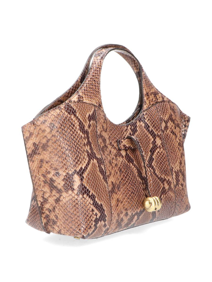 Cuoio handtas met dierenprint Infinity Gianni Chiarini