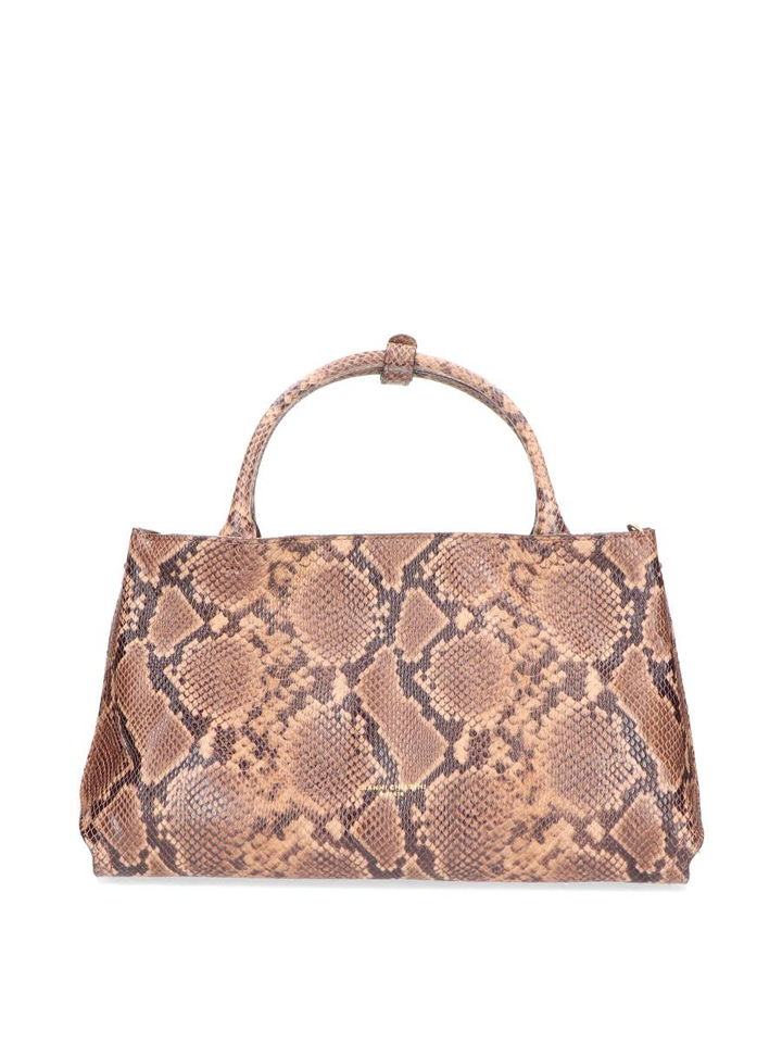 Cuoio handtas in dierenprint Gianni Chiarini