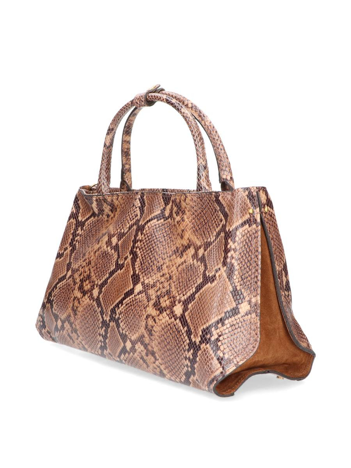 Cuoio handtas in dierenprint Gianni Chiarini