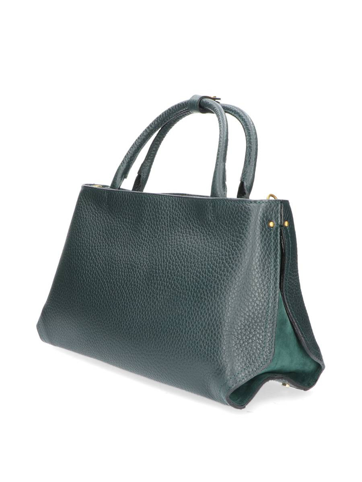 Velvet groene handtas Amal Gianni Chiarini 