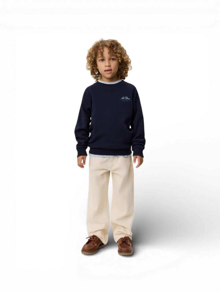 Donkerblauwe sweater Les Deux