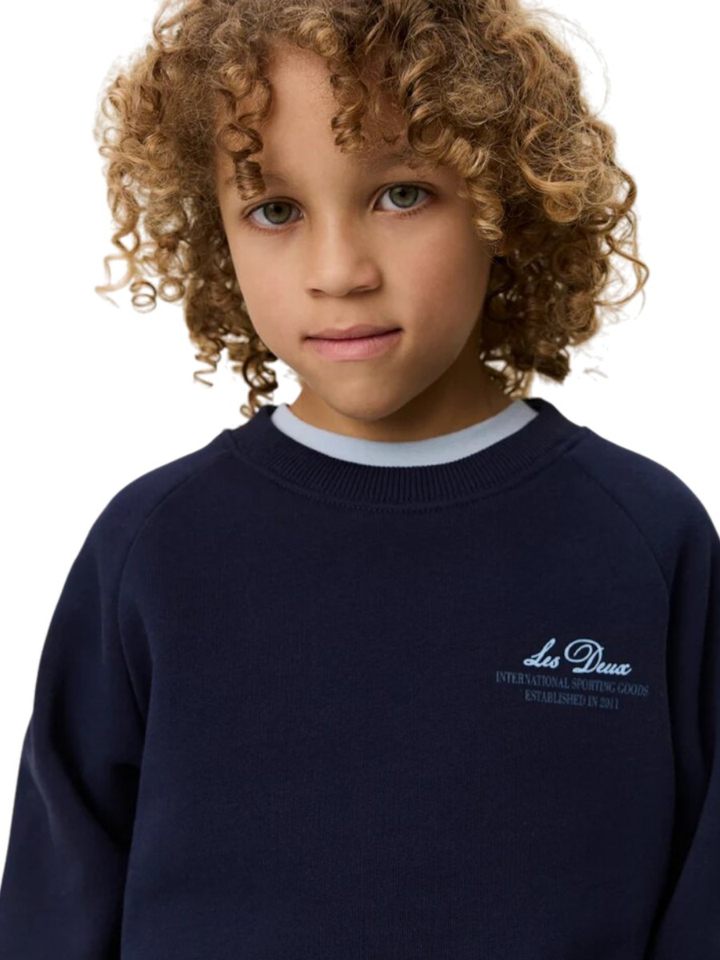 Donkerblauwe sweater Les Deux