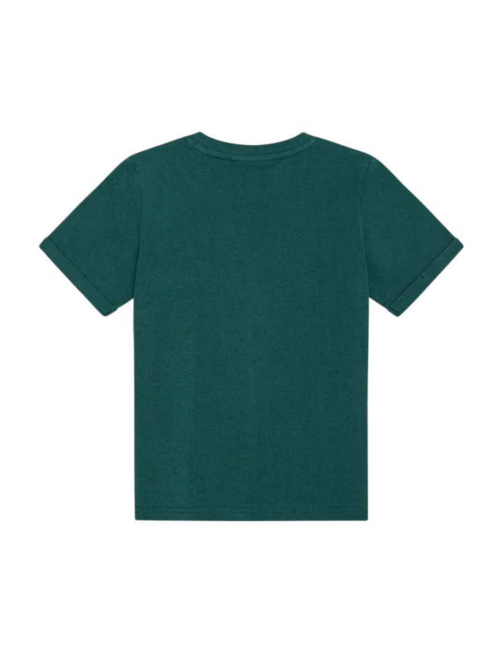 Groene t-shirt met logo Les Deux