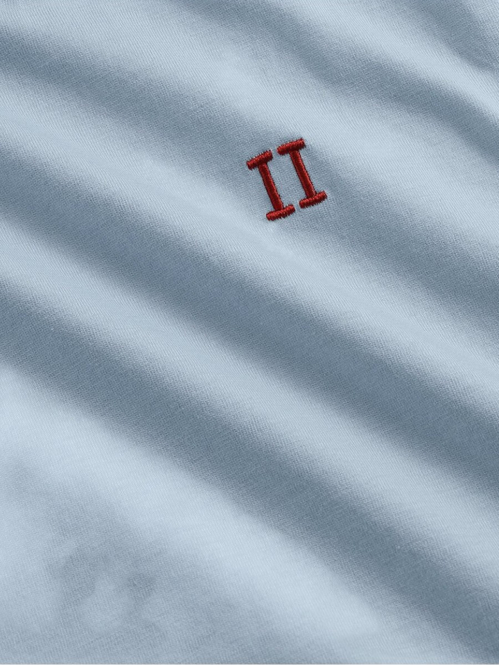 Blauwe t-shirt met logo Les Deux