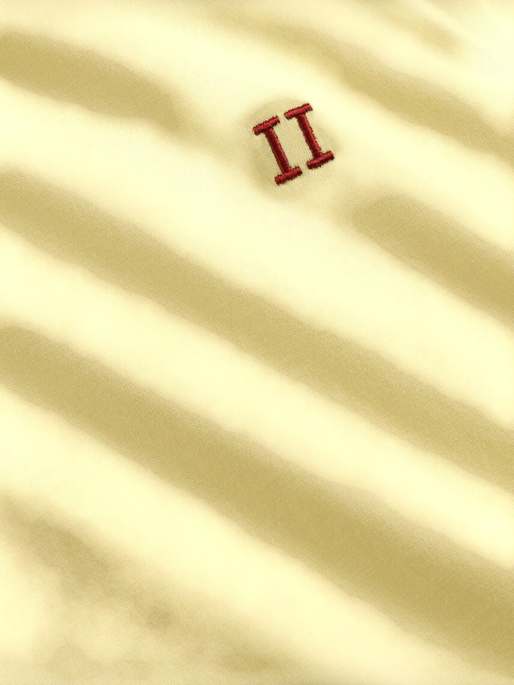 Gele t-shirt met logo Les Deux