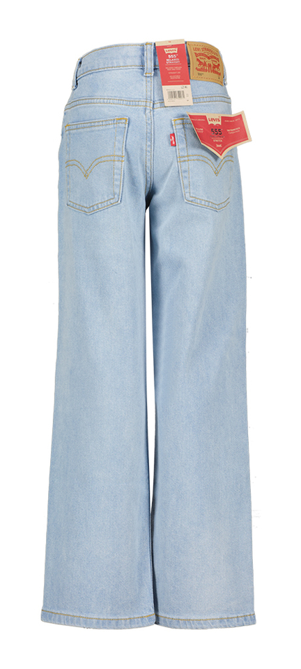 Lichtblauwe straight jeans Levi's