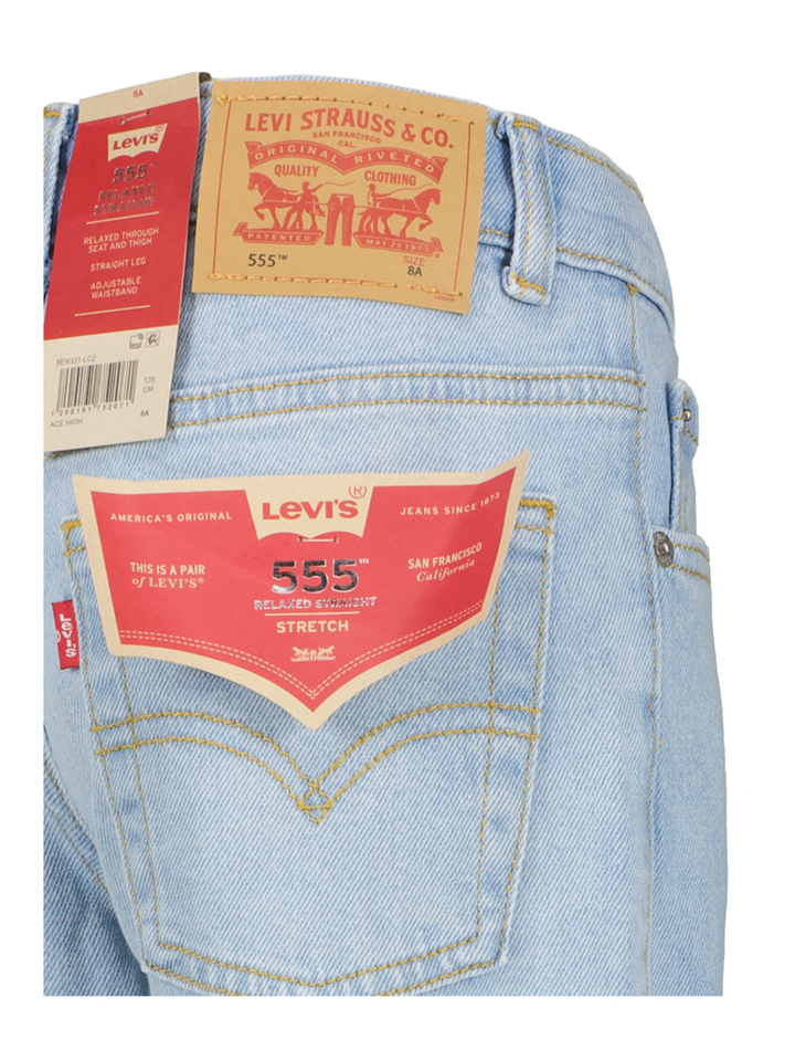 Lichtblauwe straight jeans Levi's