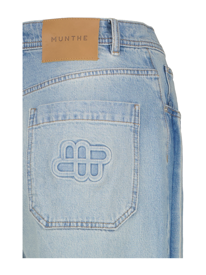Blauwe loose fit  jeans Bodhi Munthe