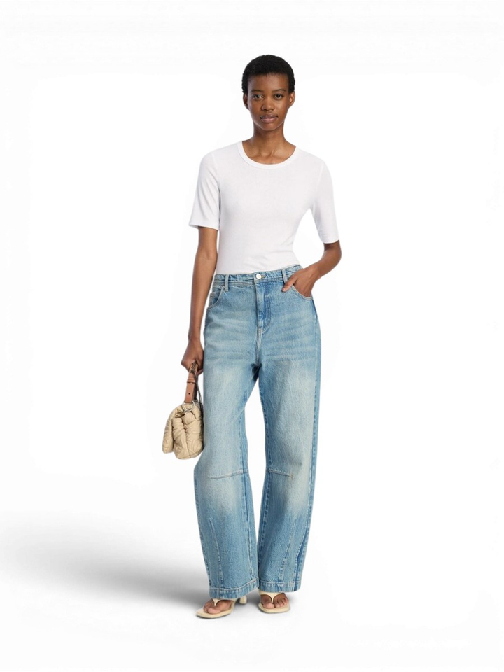 Blauwe loose fit jeans Bodhi Munthe
