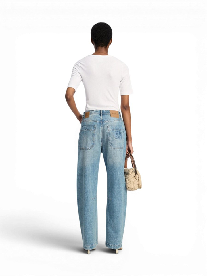 Blauwe loose fit jeans Bodhi Munthe